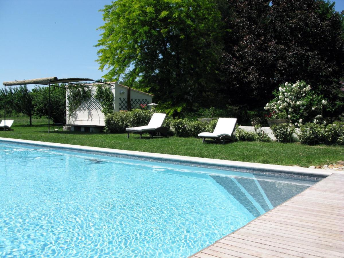 パリュ・ド・ノヴ Le Jardin D'Erables St Remy 7 Ha Piscine/Climヴィラ エクステリア 写真